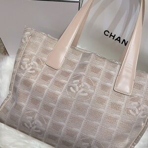 Chanel Pink Travel Tote